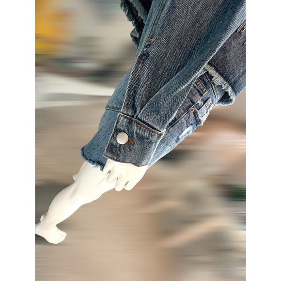 BLUE VELVET Howdy Jean Jacket S M L - Picture 8 of 12